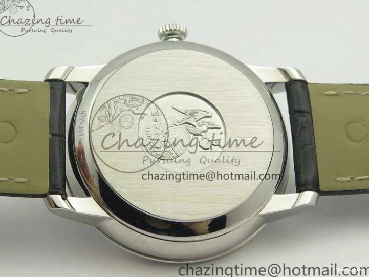 0730 De Ville Prestige Real Power Reserve SS TW 1:1 Best Edition Gray Dial On Leather Strap A SportInspired 8090